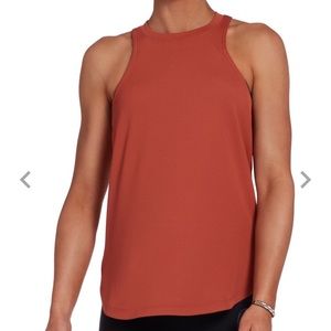 Nike women’s Dri-fit Ribbed Tank - Dusty Peach
